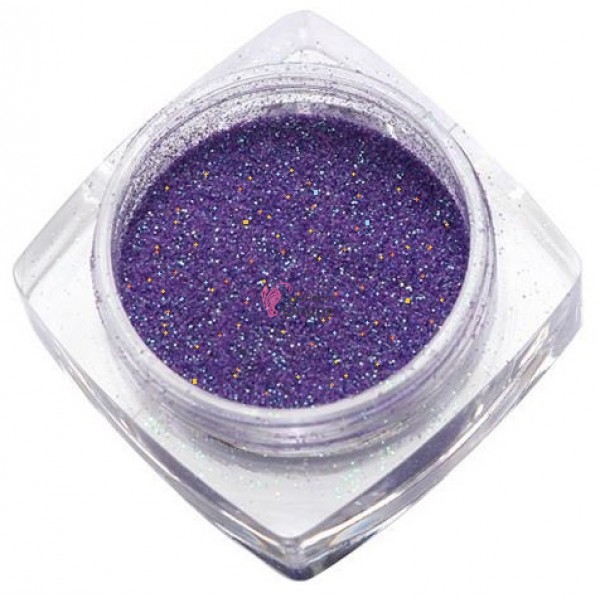 Praf de sirena pentru unghii de 2,5gr, MM01 Purple cu Reflexii